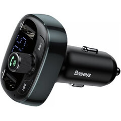 Автомобильное зарядное устройство Baseus T Typed Bluetooth MP3 charge