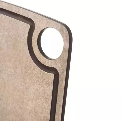 Доска разделочная c желобом 36х28см ComposeEat Fashion порфир кремовый