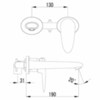 Lemark Status LM4426C Смеситель для раковины Хром