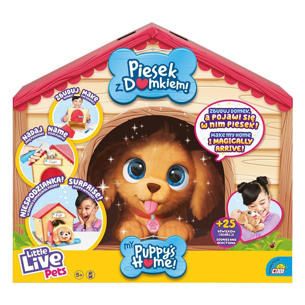 Интерактивная игрушка Cobi Little Live Pets Собака с домиком 26477 купить в  Москве | Доставка по России.