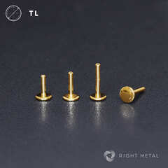 Лабрет Classic PVD Yellow Б/Р