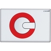 CREAVIT POWER GP5001.01 Кнопка для инсталляции, бело-красная