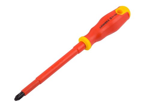 STAYER Electro, PH3 х 150 мм, диэлектрическая отвертка, Professional (25142-3-15)