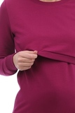 Платье для беременных и кормящих 09967 фиолетовый