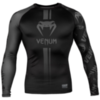 Рашгард Venum Logos Black/Grey L/S