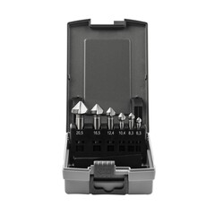 Набор зенковок 90° 6,3-20,5мм 3z HSS 6шт Bucovice(CzTool) 741806