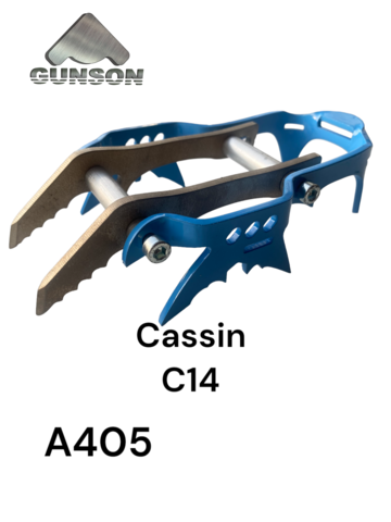 A405	Передняя часть кошки в сборе 1шт. CASSIN C14/ 30ХГСА /3мм / Blue /W- 220gr.