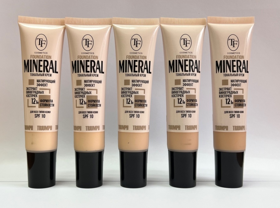 TF CTW25 Крем тон  MINERAL FOUNDATION, тон 54 Светлый беж/Light beige