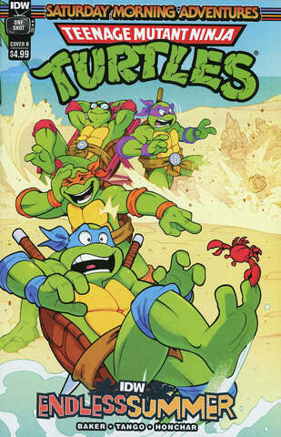 IDW Endless Summer Teenage Mutant Ninja Turtles Saturday Morning Adventures #1 (One Shot) (Cover B)