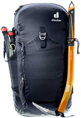 Картинка рюкзак туристический Deuter Trail Pro 33 Black/Shale - 9