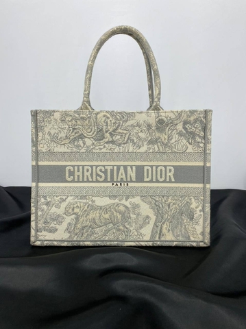 Сумка Dior Book Tote Dioriviera, белый/серый