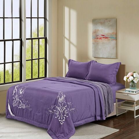 Комплект постельного белья с одеялом Изида (фиолет)