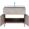 Aquanet 303912 Компл.2 - Тумба Алвита new 90 напольная 1 ящ., 2 дв. цв.дуб веллингтон белый (303912)
