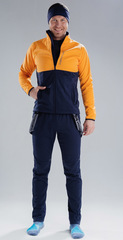 Утеплённый лыжный костюм Nordski Premium Orange-Blueberry 2020 мужской