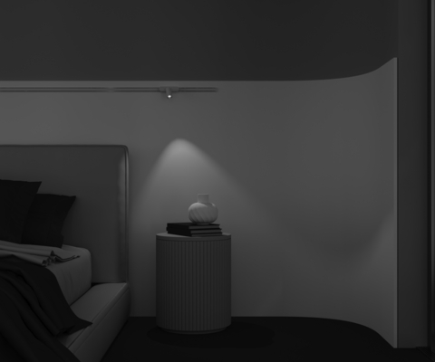 Магнитный трековый светильник Maytoni Focus LED TR103-1-5W3K-M-W