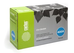 Картридж лазерный Cactus CS-CB400AV черный (7500стр.) для HP CLJ CP4005