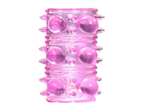 Розовая насадка на пенис Rings Armour - Lola Games Rings! 0115-11Lola