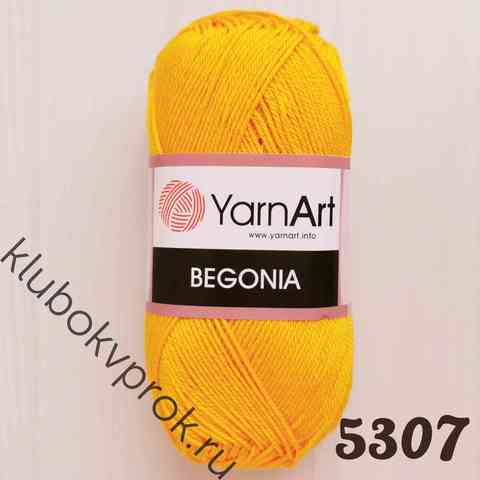 YARNART BEGONIA 5307, Желтый