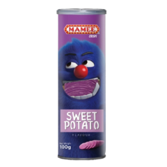 Чипсы Mamee со вкусом пурпурного картофеля