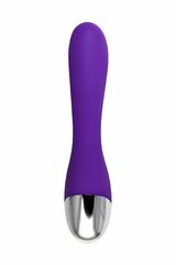 Фиолетовый вибратор «Дрючка-удовольствие» - 20,5 см. - 