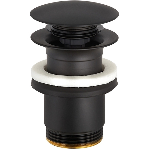 Kludi 1042639-00 Донный клапан  click-clack Черный матовый 290574