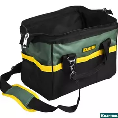 KRAFTOOL MaxKraft, 310 х 180 х 250, сумка для инструментов с 20 карманами (38712-12)