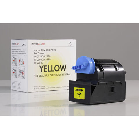 Картридж Туба INTEGRAL  C-EXV21/NPG-35/GPR-23 Yellow (0455B002[AA])/(11500096) желтый (yellow), до 14000 стр., 260 гр. - купить в компании MAKtorg