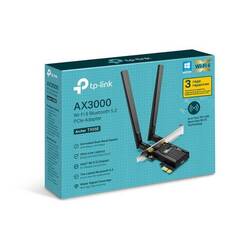 TP-Link Archer TX55e - Сетевой адаптер AX3000 Dual Band Wi-Fi 6 Bluetooth PCI Express Adapter