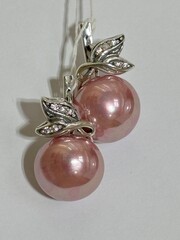 Лолита (серьги из серебра)