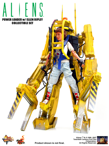 Aliens - Power Loader with Ellen Ripley Model Kit