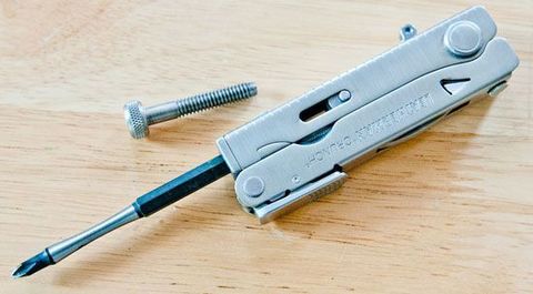 Мультитул Leatherman Crunch, 15 функций, кожаный чехол (68010181N) - Multitool-Leatherman.Ru
