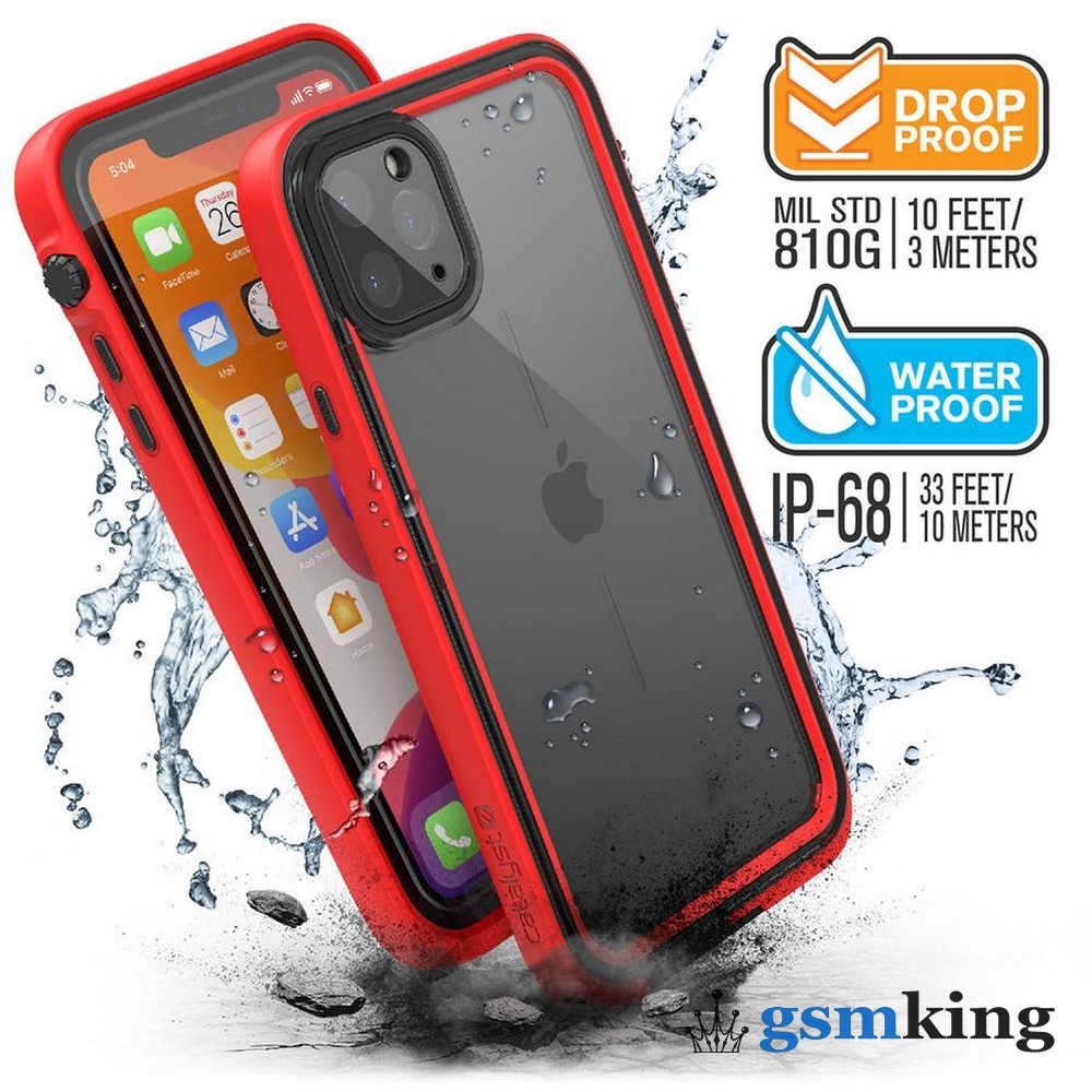 Чехол Catalyst Waterproof Case for iPhone 11 Pro Max Flame Red (Красный) -  цена 0.0 ₽.