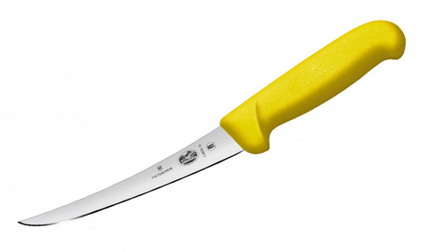 Нож кухонный Victorinox Fibrox разделочный, лезвие 150 mm, Yellow (5.6608.15)