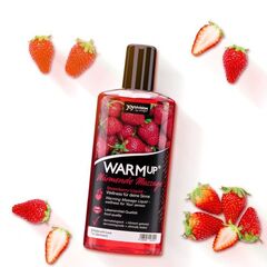 Разогревающее масло WARMup Strawberry - 150 мл. - 