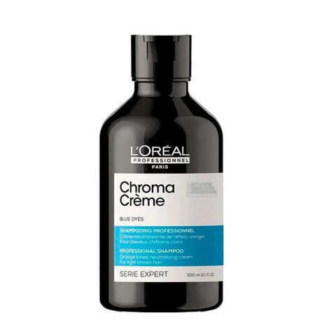 L'Oreal Professionnel Chroma Creme Blue Dyes Shampoo - Шампунь-крем с синим пигментом для нейтрализации оранжевого оттенка