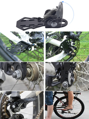 Задняя складная педаль-подножка на велосипед для езды стоя, 2 шт