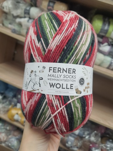 Ferner Wolle Mally Socks Weihnachts 23.12.22