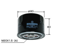 Фильтр  масляный  VIC  Double Core  DC-09 (C-307)
