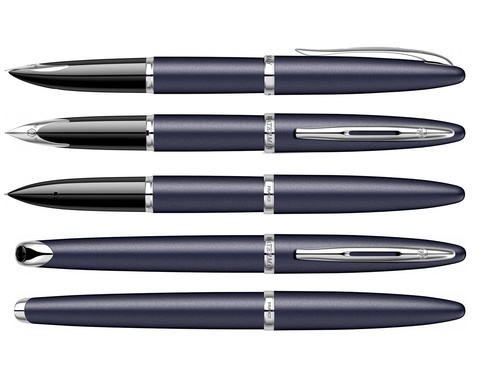 Ручка перьевая Waterman Carene Charcoal Grey ST, F (S0700440)