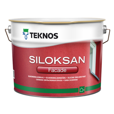 TEKNOS SILOKSAN FACADE/Текнос Силоксан Фасад Фасадная краска на основе силоксана