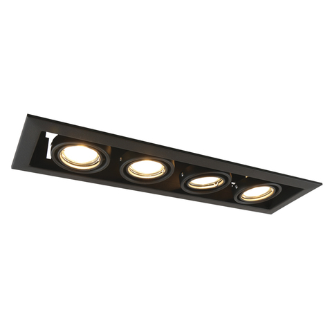 Встраиваемый светильник Arte Lamp Cardani piccolo A5941PL-4BK