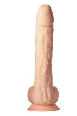 Телесный фаллоимитатор-гигант XXL Dildo - 38 см. - 