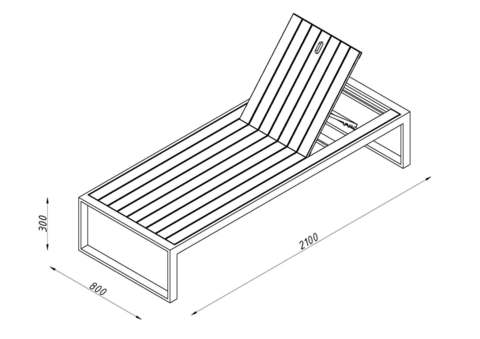 Deck chair OUTDOOR