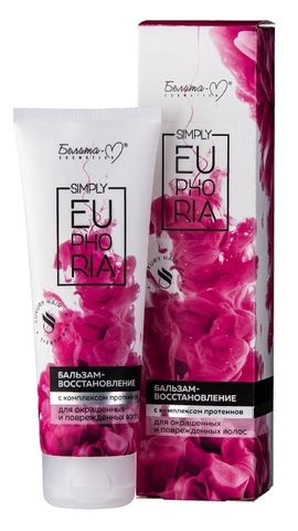 Simply Euphoria Бальзам-восстановление для окрашенных и поврежденнхых волос 125 г.0 Белита-М