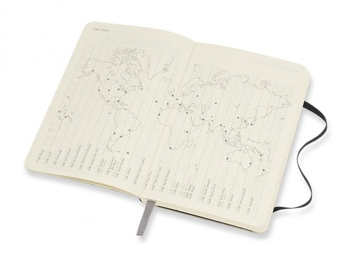 Еженедельник Moleskine Academic Wknt PKS, цвет черный