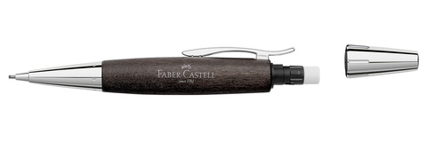 Механический карандаш Faber-Castell E-motion Pearwood Black (138383)