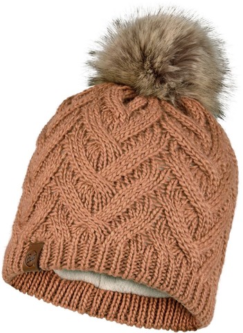 Шапка вязаная с флисом Buff Hat Knitted Polar Caryn Rosewood фото 1