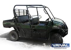 Боковая защита порогов  для квадроциклов Kawasaki Mule: PRO - FX, FXT, DX, DXT. Rival 444.6908.1