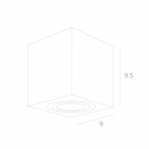 Накладной светильник Arte Lamp GALOPIN A1461PL-1WH