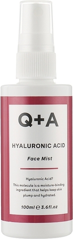 Q+A Hyaluronic Acid Спрей для лица 100 ml.